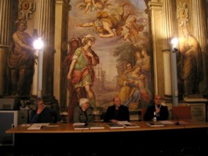 GLI AFFRESCHI DEL SALONE DEI FASTI ROMANI  A PALAZZO ARESE BORROMEO: NUOVA INTERPRETAZIONE DI MASSIMO BENZO
