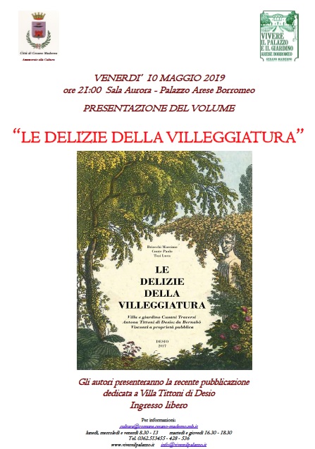 Presentazione della monografia dedicata a Villa Cusano Traversi Tittoni