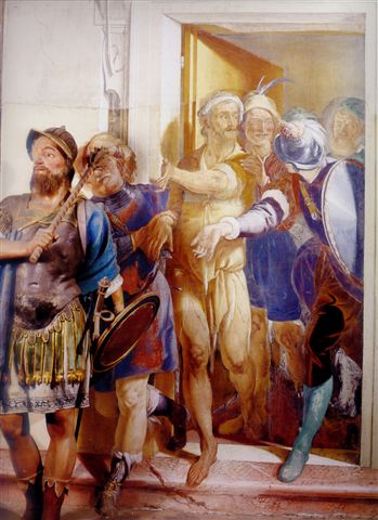 S.MONTE di VARALLO Pilato si lava le mani