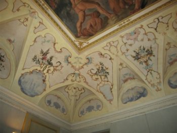 Decorazione rococ nella Sala dei Giganti