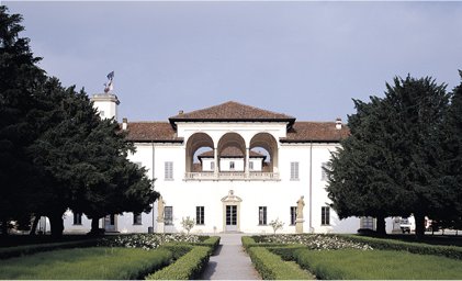 Palazzo Arese Borromeo - veduta dal giardino