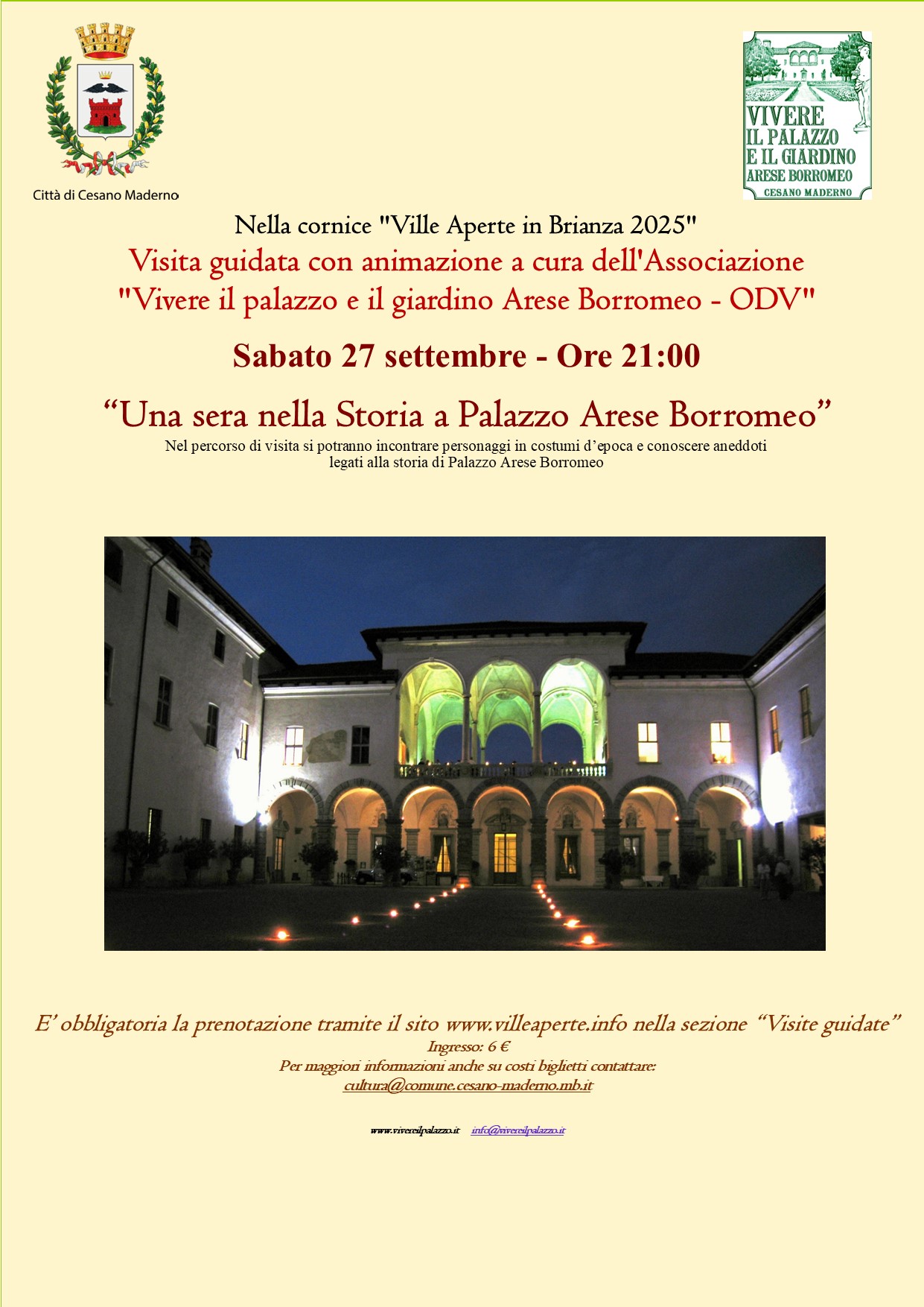 Evento 27 settembre 2025
