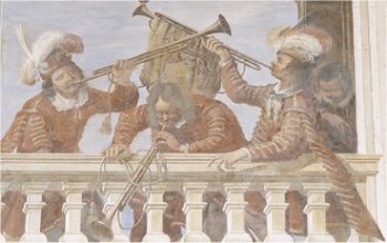Particolare Sala dei Fasti Romani
